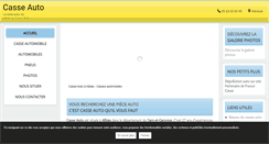 Desktop Screenshot of casseauto82.fr